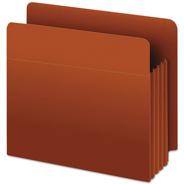 Pendaflex® Heavy-duty End Tab File Pockets, 3.5" Expansion, Letter Size, Red Fiber, 10-box freeshipping - TVN Wholesale